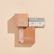 All-in-One Set von Silnip mit Nippelpad 8 cm, Breast Tape und Keeping Tape – für perfekten Halt ohne BH in Mokka Tan