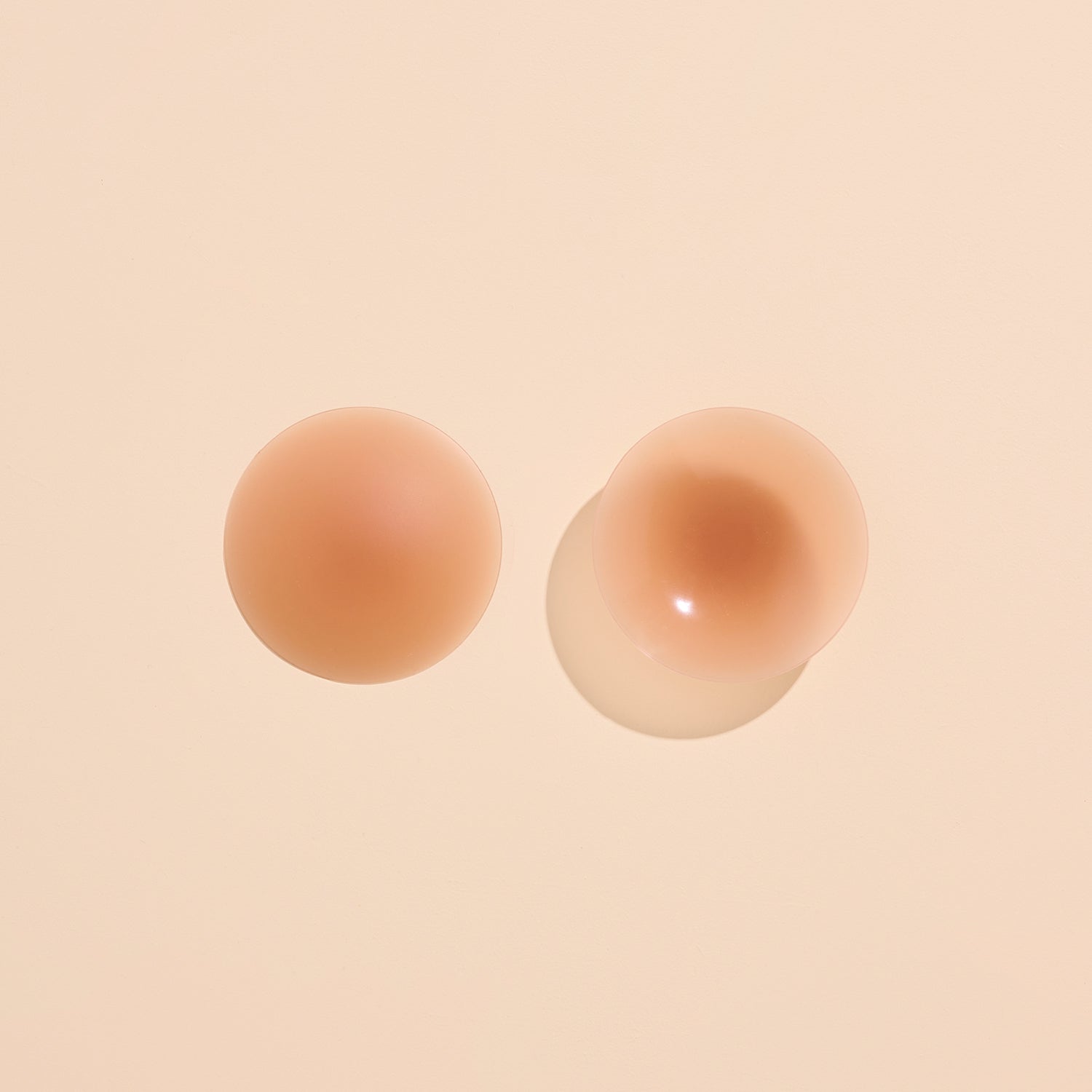 Nippel Cover Mokka von Silnip, wiederverwendbar. 